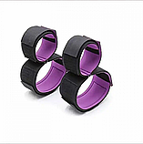 Фіксатори для рук і ніг на липучках, БДСМ фіксатори, Садо-мазо, фіксатори для рольових ігор, Інтимні іграшки, фото 8