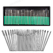 Набір алмазних насадок - 30 шт (фрези, шарошки) для Dremel / гравера - Ø3.17 mm - у коробці - P120, фото 3