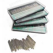 Набір алмазних насадок - 30 шт (фрези, шарошки) для Dremel / гравера - Ø3.17 mm - у коробці - P120, фото 4