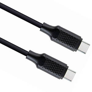 Кабель USB Type-C (CM-CM) 1.5м 100W Cablexpert (CC-USB2-CMCM100-1.5M) чорний