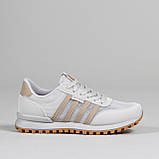 Кросівки жіночі на літо сітка світло-сірі, фото 3