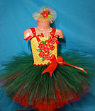 Плаття дитяче ошатне з маками, фото 3