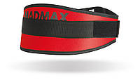 Пояс для тяжелой атлетики Пояс атлетический широкий, MadMax MFB-421 Simply the Best неопреновый Red XXL r_823