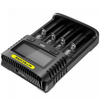 Зарядное устройство для аккумуляторов Nitecore Digicharger UMS4 4 channels, LCD, Li-ion, IMR, Ni-Mh, Ni-Cd, 4A