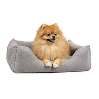 Лежак Pet Fashion Denver для собак, 60х50х18 см, сірий m