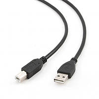 Кабель USB 2.0 Type A - Type B (AM-BM) 1.8м Cablexpert CCP-USB2-AMBM-6 чорний