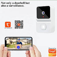 Новинка! Бездротовий дверний відеодзвінок Wi-Fi Smart Doorbell M6 (Tuya app)