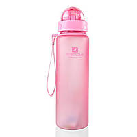 Бутылка для воды спортивная , бутылочка для спорта CASNO 560 мл MX-5029 Розовая r_230