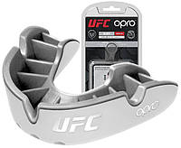Капа боксерская OPRO Silver UFC взрослая (возраст 11+) White/Silver (ufc.102514003) r_699