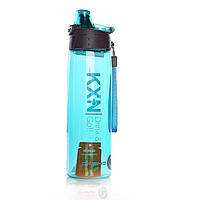 Бутылка для воды спортивная , бутылочка для спорта CASNO 780 мл KXN-1180 Голубая r_250