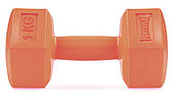 Гантель композитный PowerPlay 4124 Hercules 1 кг. Оранжевая (1 шт.) r_120