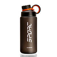 Бутылка для воды спортивная , бутылочка для спорта CASNO 800 мл KXN-1242 Серая r_365