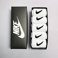 Новинка! Носки женсские , Подарочный бокс - набор женских высоких носков Nike 36-41 на 5 паров в коробке.