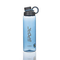 Бутылка для воды спортивная , бутылочка для спорта CASNO 1000 мл KXN-1236 Голубая r_328
