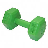 Гантель композитная PowerPlay 4124 Hercules Green, 2 кг CN15273 VH