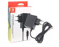 Блок питания для игровой консоли Nintendo Switch, Oled, Lite зарядное устройство Черный