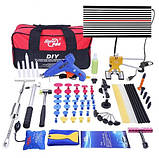 Інструмент для видалення вм'ятин без фарбування рихтування вм'ятин набір Pdr інструменти рихтування, фото 5