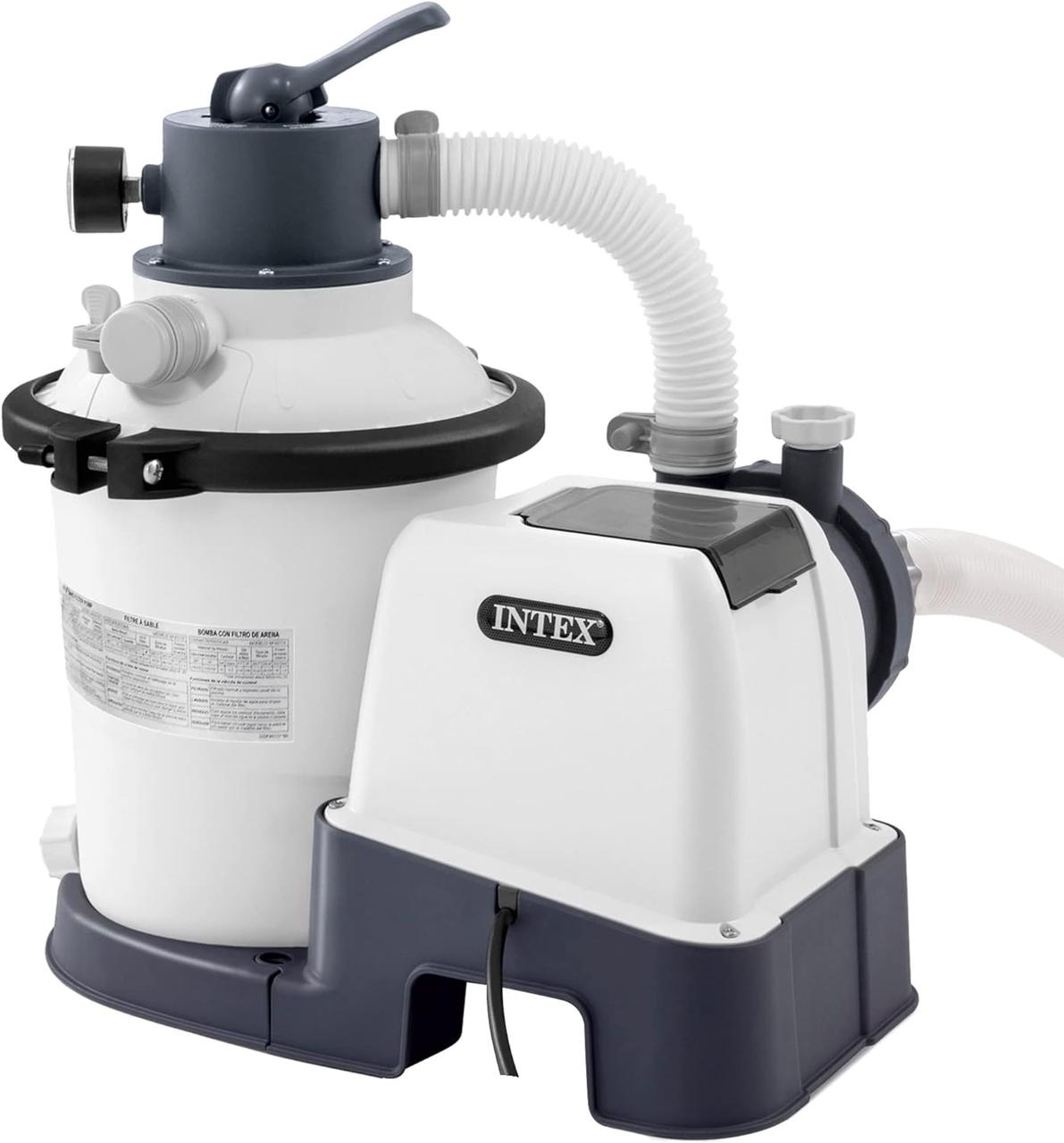 Фільтр-насос Intex 26642 , 3500 л/год , SAND FILTER PUMP(220-240 Volt), 925 gal./hr