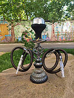 Кальян Hookah Zafar Black Plus высотой 35 см на 2 персоны new