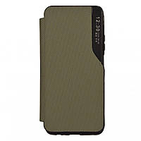 Чохол книжка Business Fabric для Samsung A22 4G Колір 8, Green l