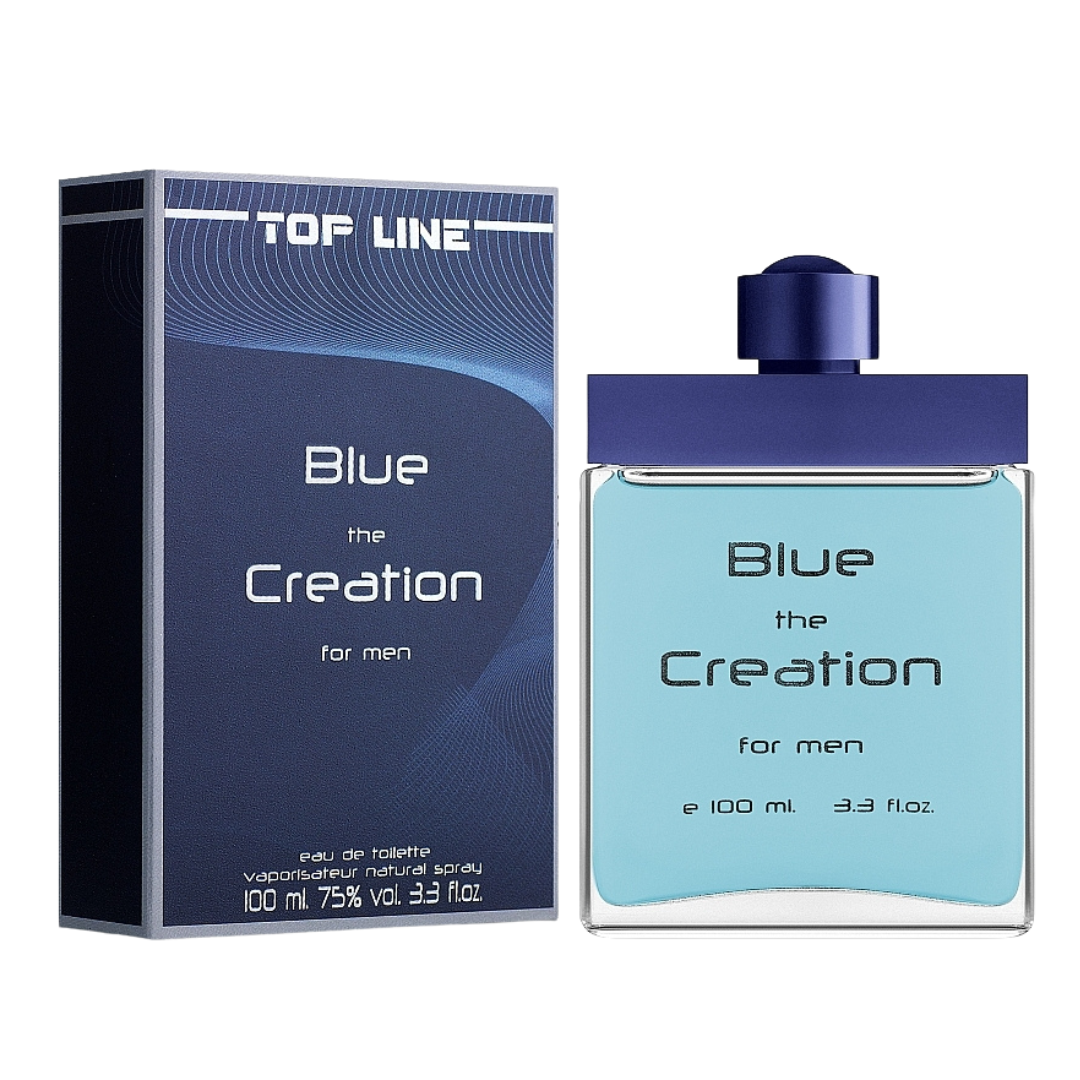 TOP LINE Туалетна вода для чоловіків BLUE the CREATION, 100 мл
