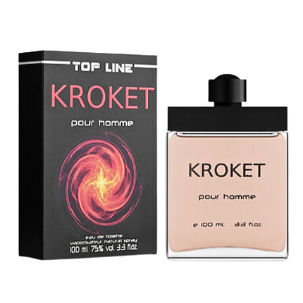 TOP LINE Туалетна вода для чоловіків KROKET, 100 мл, фото 1