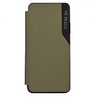 Чохол книжка Business Fabric для Xiaomi Redmi 10 Колір 8, Green l