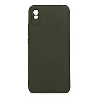 Чехол Silicone Cover Full Camera (A) для Xiaomi Redmi 9A Цвет 71.Dark Green l