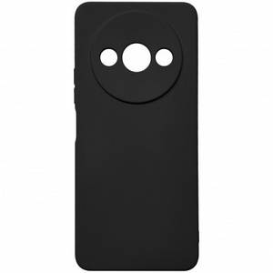 Силіконовий чохол Soft Silicone Case для Xiaomi Redmi A3/Poco C61 (чорний)