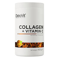 Препарат для суглобів і зв'язок OstroVit Collagen + Vitamin C, 400 грам Кола-ром CN3838-7 vh