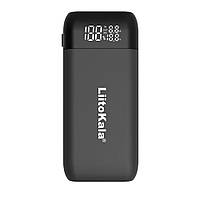 ЗУ LiitoKala Lii-MP2, функція Powerbank, USB/Type-C, LED display, підтримує Li-ion, 3.7V/1.2V AA/AAA 18650/18700/20700/21700 m