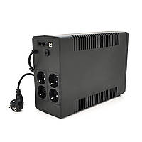 ИБП TESCOM TCM1200 (720W), LCD, AVR, 3st, 4xSCHUKO socket, 2x12V7Ah, RS232, USB, RJ45, plastik Case ( 460 x