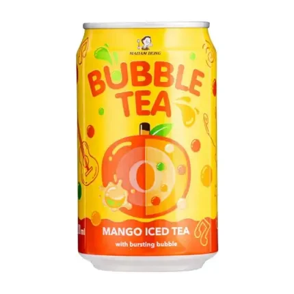 Холодний чай бабл ті - манго Bubble Tea Mango Iced Tea 320мл. Польща