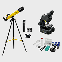 Мікроскоп National Geographic Junior 40x-640x + Телескоп 50/600 (9118300) *