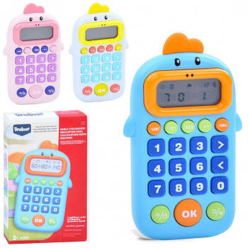 Дитячий калькулятор 14см, звук 99-7 G-Rich
