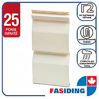 Панель виниловая FaSiding Standard "Лён" 0,98кв.м.