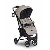Коляска прогулочная Euro-Cart Volt black edition 9023-ECVB-02  Fossil бежевая, фото 3