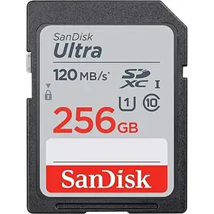 Карта памяті SanDisk Ultra SDSDUN4-256G-GN6IN 256GB SDXC З адаптером Class 10 UHS-I