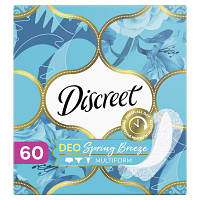 Ежедневные прокладки Discreet Deo Spring Breeze 60 шт. 8001090170316/8700216153096 e