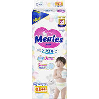 Подгузники Merries для детей XL 12-20 кг 44 шт 543933 d
