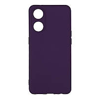 Чехол Silicone Cover Full Camera (A) для Oppo Reno 8T Цвет 34.Purple m