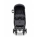 Коляска прогулочная Euro-Cart Volt black edition 9023-ECVB-16 Iron  графіт, фото 4