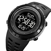 Часы наручные мужские SKMEI 2070BK BLACK, водостойкие тактические часы. NJ-109 Цвет: черный