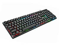 Клавіатура REAL-EL Comfort 7011 Backlit Black USB GR, код: 1901898