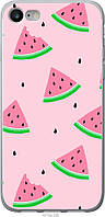 Чехол силиконовый Endorphone iPhone 7 Розовый арбуз (4314u-336-26985) UM, код: 7945244