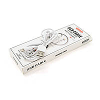 Кабель iKAKU KSC-060 SUCHANG charging data cable series for iphone, White, длина 1м, 2,4А, BOX m