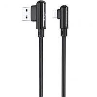 Кабель USB Borofone BX58 Lucky Lightning 2.4A Колір Чорний g