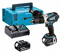 УДАРНИЙ ШУРУПОВЕРТ MAKITA 18V DHP458RTJ 2x5.0Ah