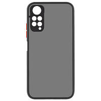 Чехол для мобильного телефона MakeFuture Xiaomi Redmi Note 11 Frame (Matte PC+TPU) Black (MCMF-XRN11BK) zb