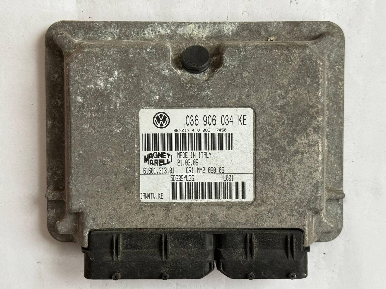 Електронний блок керування Volkswagen benzin Magneti Marelli 036 906 034 KE / 036906034KE / IAW4TV.KE / IAW4TVKE / 61601.313.01